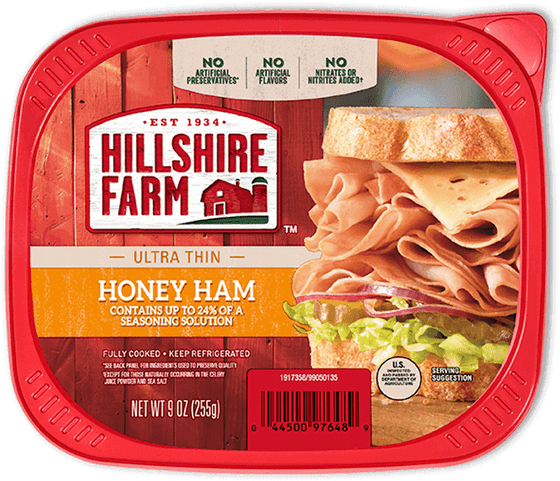 Hillshire Farm Honey Ham Package PNG image