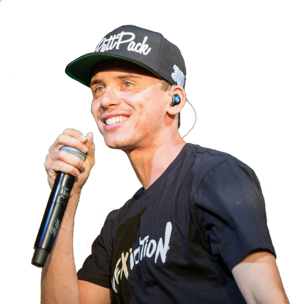 Hip Hop_ Artist_ Performing_ On_ Stage.png PNG image