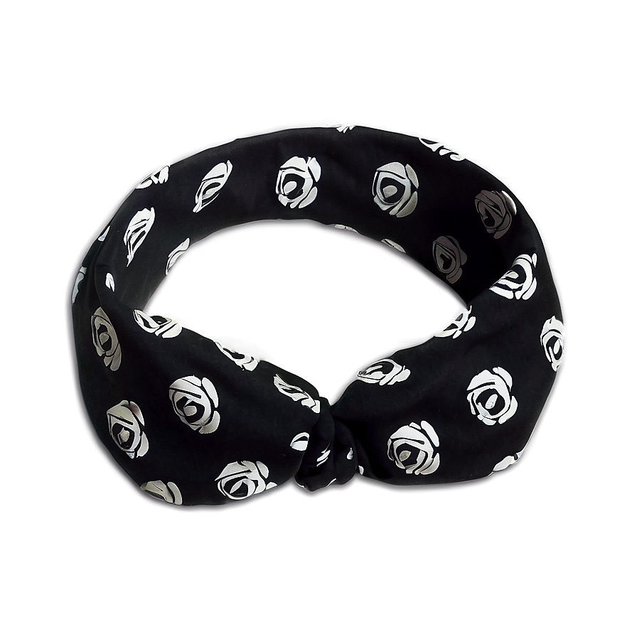 Hip Hop Black Bandana Png Hds PNG image