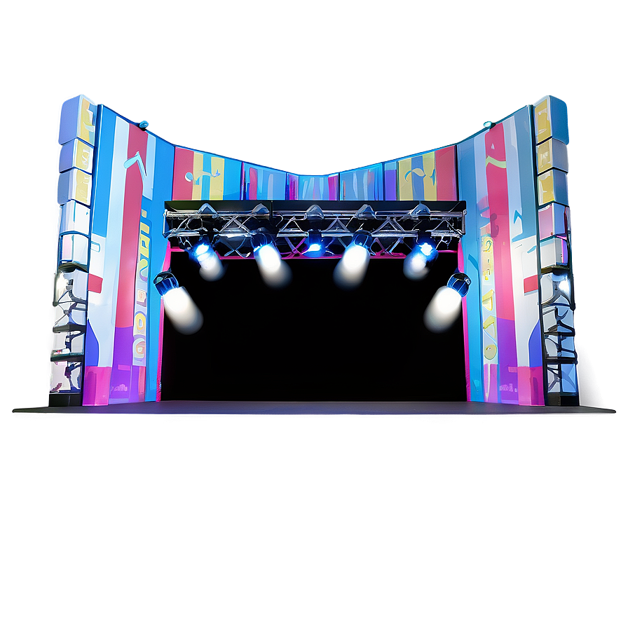 Hip Hop Concert Stage Png Ibk43 PNG image