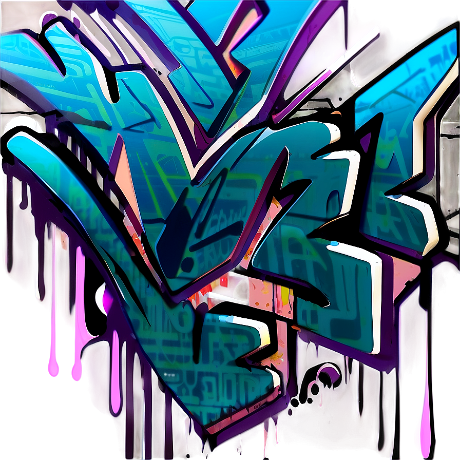 Hip Hop Graffiti Png Mjl PNG image