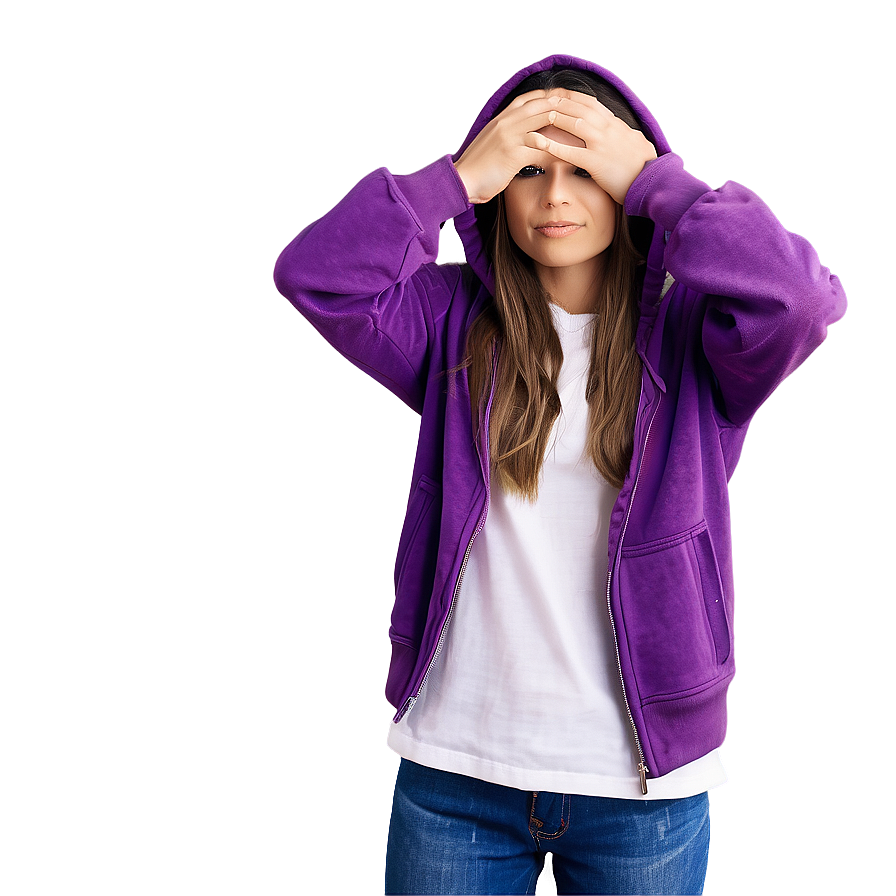 Hip Purple Hoodie Clipart Png 75 PNG image