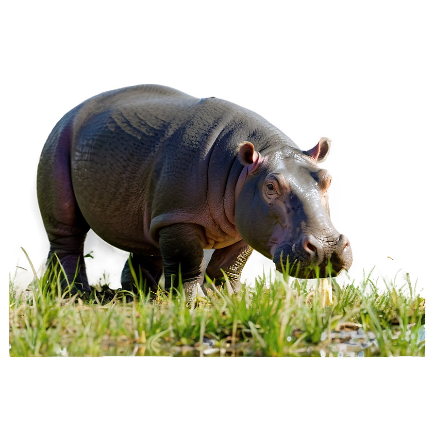 Hippo And Calf Png Stj75 PNG image