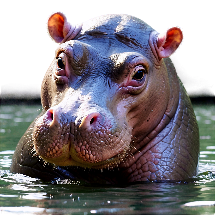 Hippo Bathing Png 34 PNG image