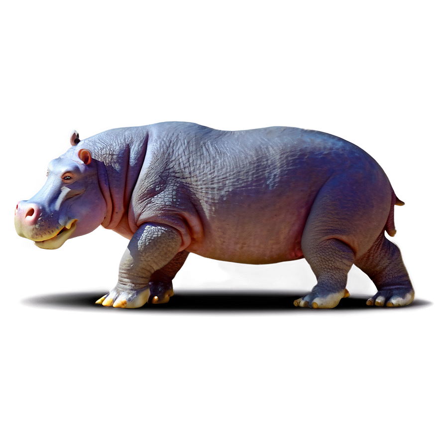 Hippo Cartoon Png 05242024 PNG image