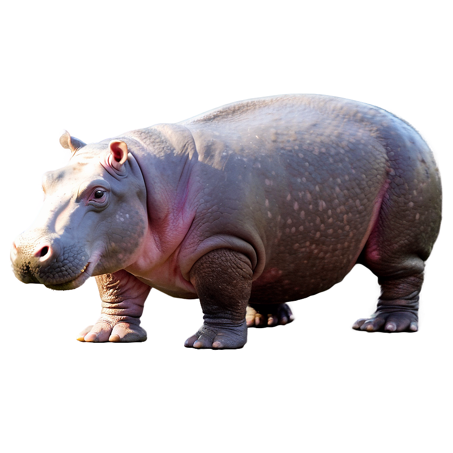 Hippo Side View Png 80 PNG image