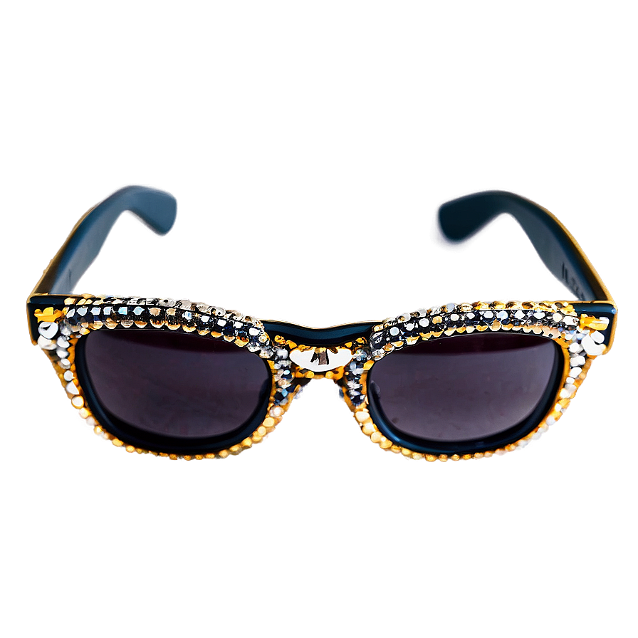 Hipster Bling Glasses Png 06202024 PNG image