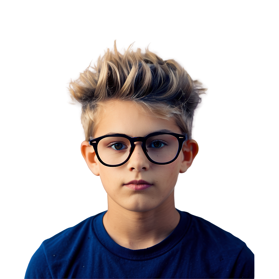 Hipster Boy Hair Png 06282024 PNG image