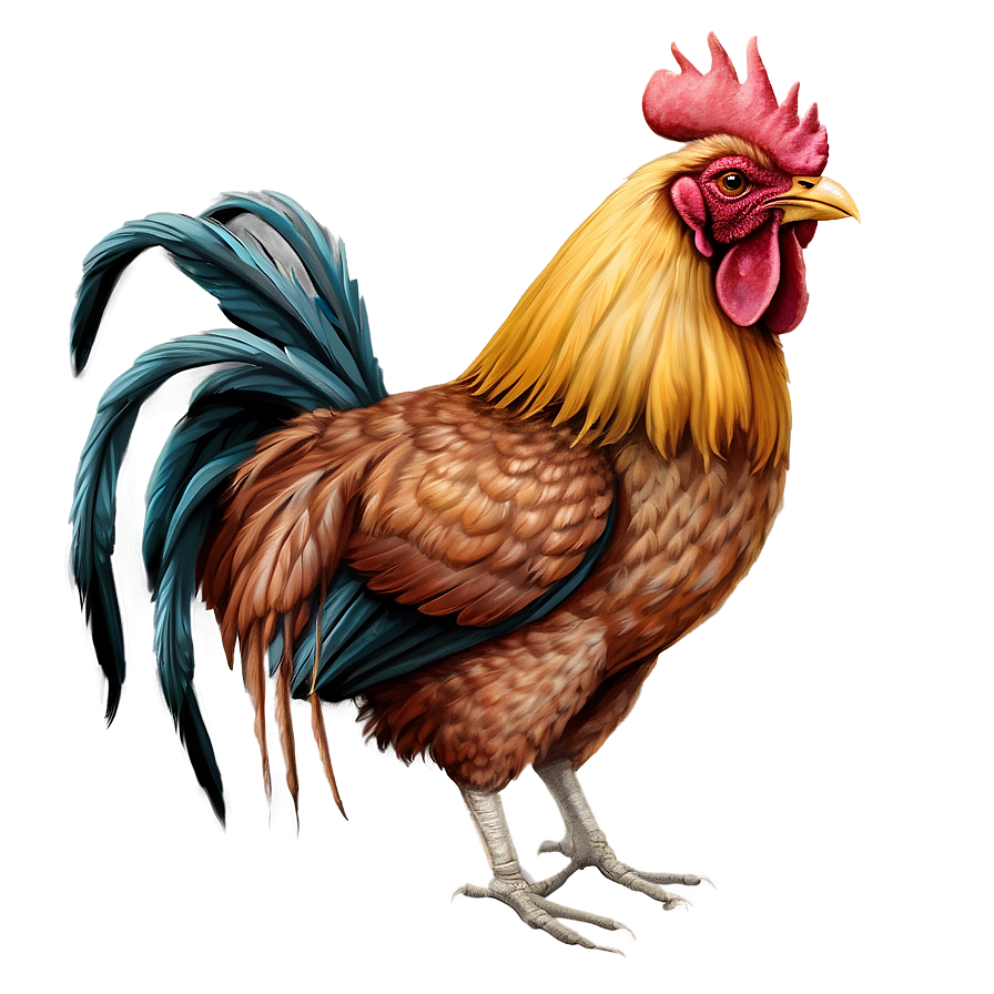 Hipster Rooster Drawing Png Mmd PNG image