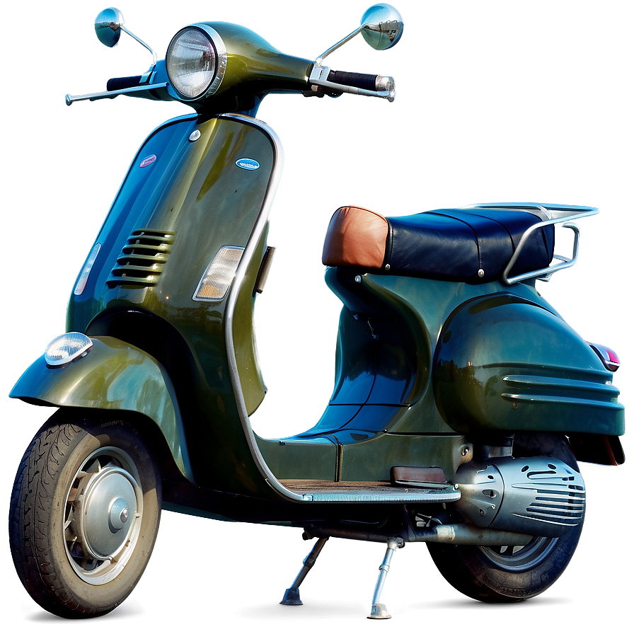 Hipster Vespa With Accessories Png Vju99 PNG image