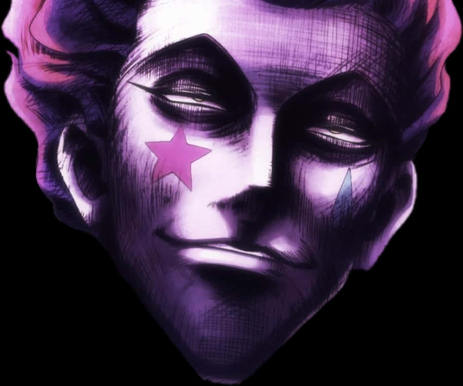 Hisoka Mysterious Magician PNG image