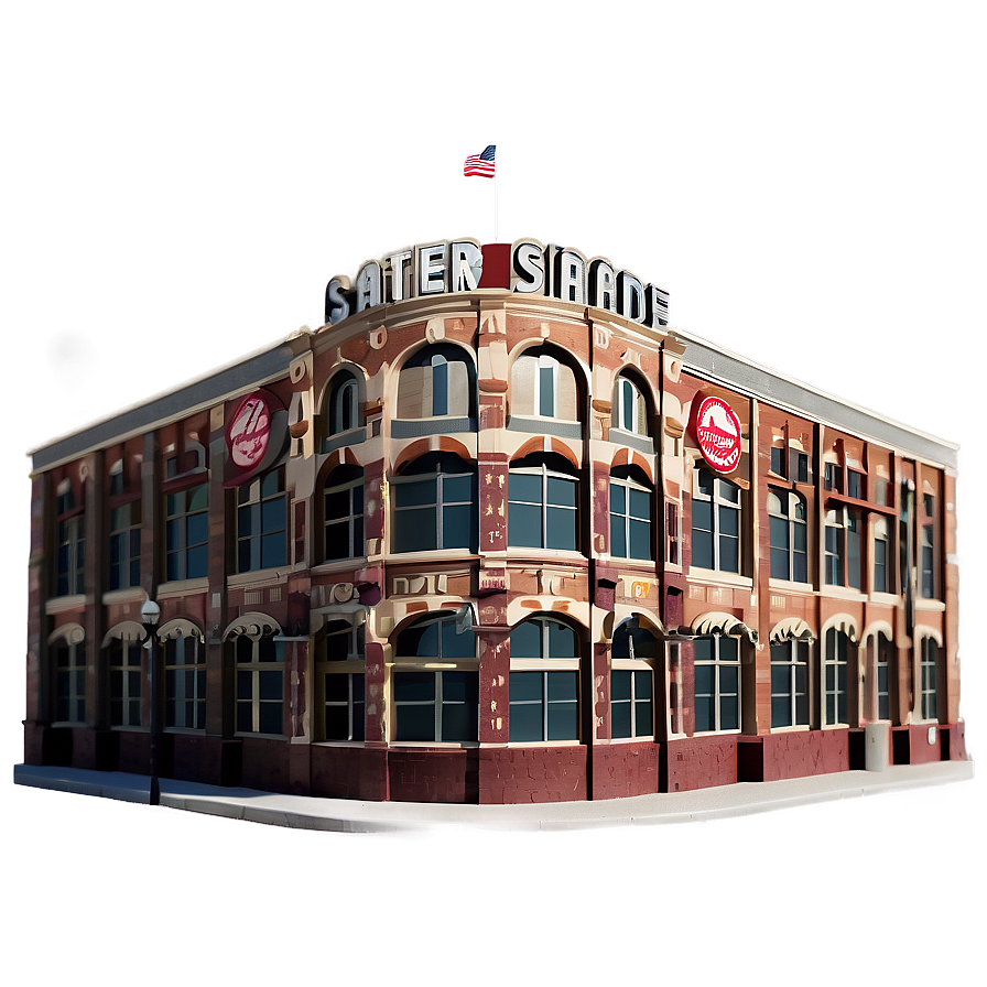 Historic Baseball Stadium Facade Png Eqs31 PNG image