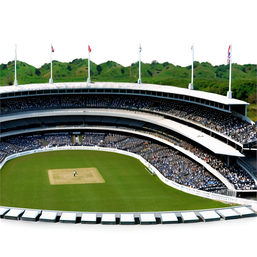 Historic Cricket Stadium Png 06122024 PNG image