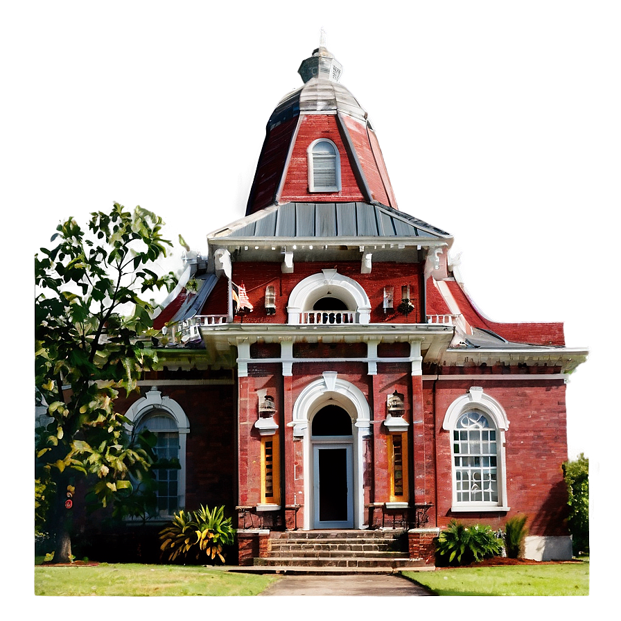 Historic Mississippi Architecture Png 06252024 PNG image