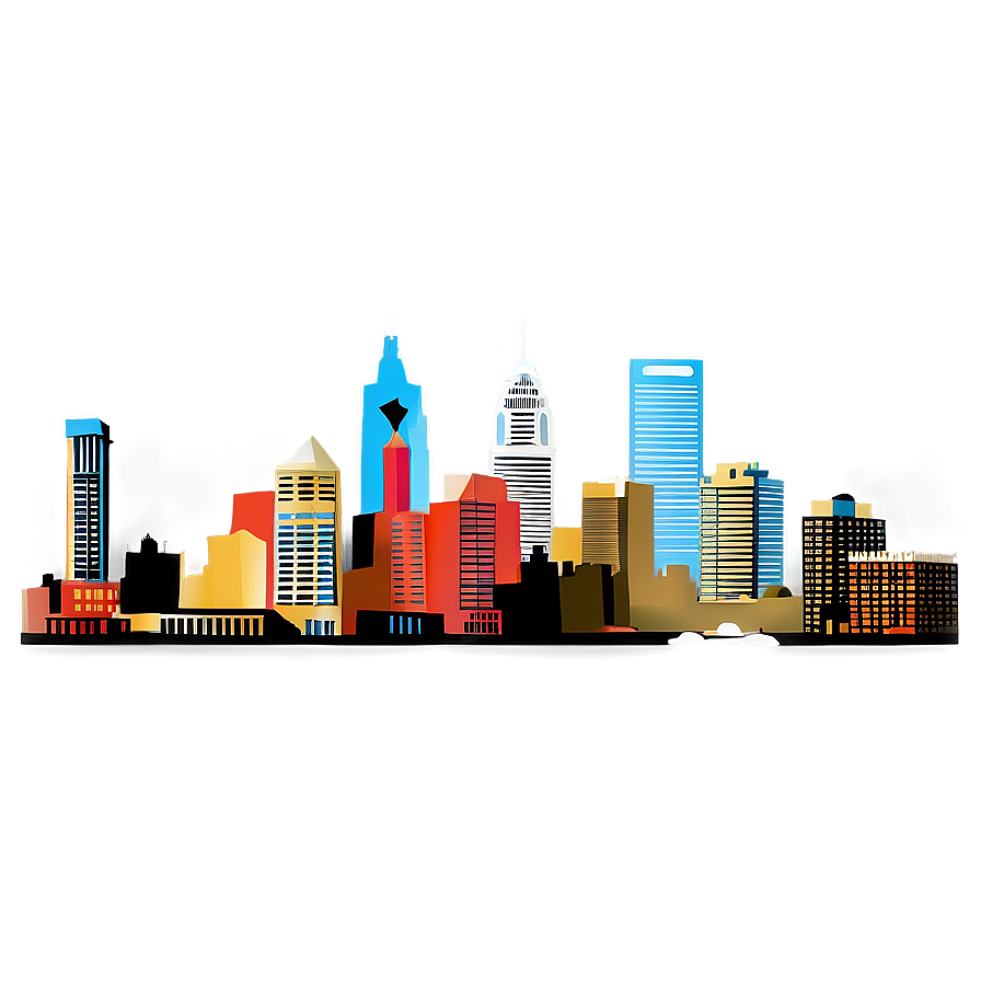 Historic Philadelphia Skyline Png 39 PNG image