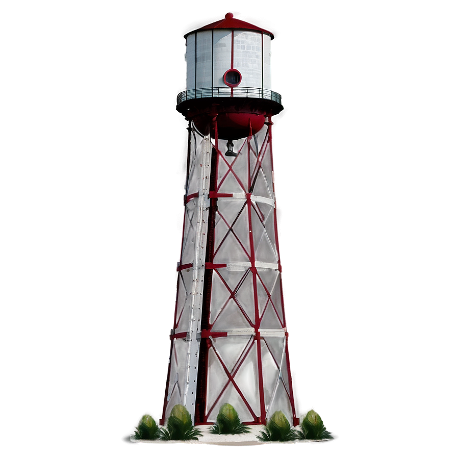 Historic Water Tower Landmark Png 06132024 PNG image