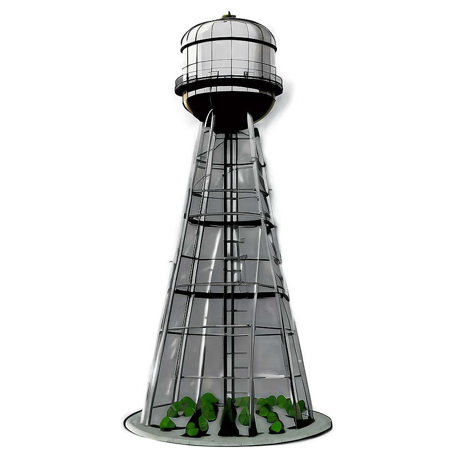 Historic Water Tower Landmark Png 78 PNG image