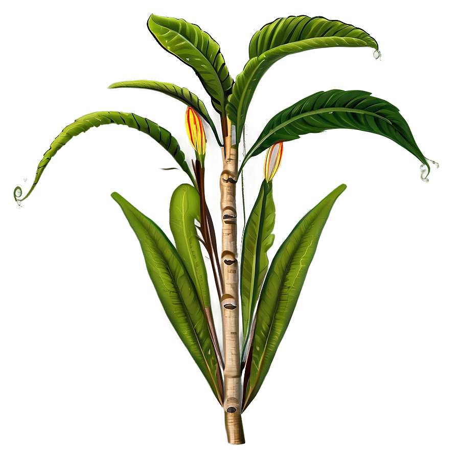 Historical Botany Study Png Cen53 PNG image