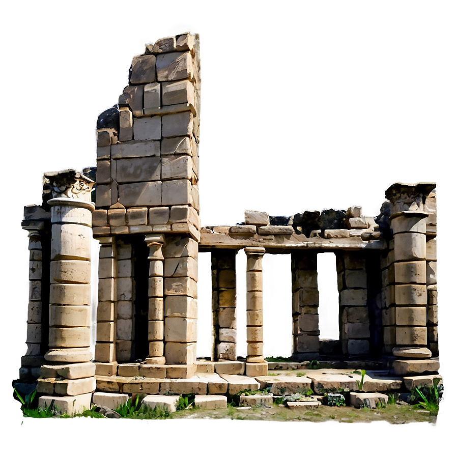 Historical Building Ruin Png 95 PNG image