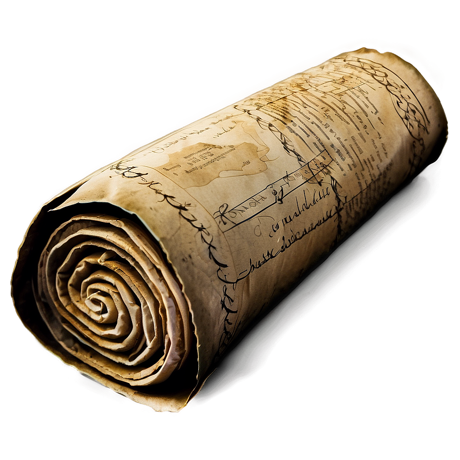 Historical Document Scroll Png Fpy55 PNG image