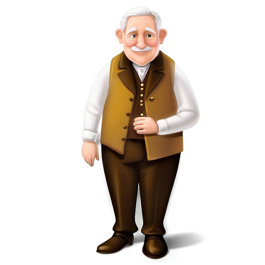 Historical Figure Cartoon Character Png 06122024 PNG image