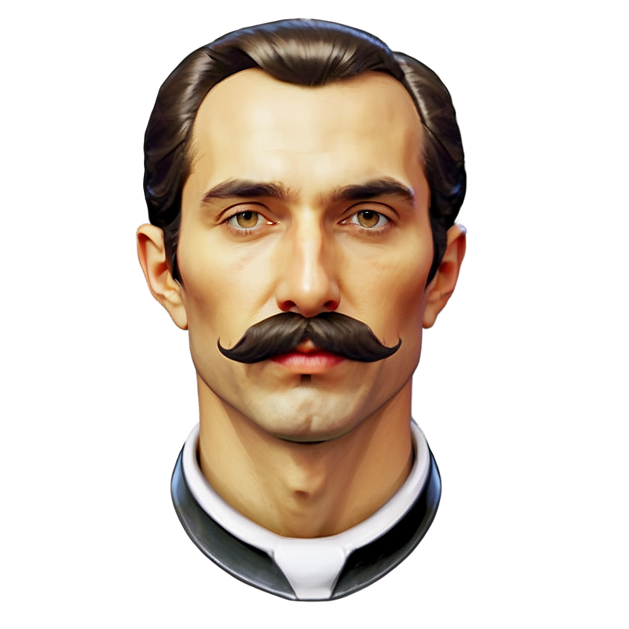 Historical Figure Mustache Png Eqf20 PNG image