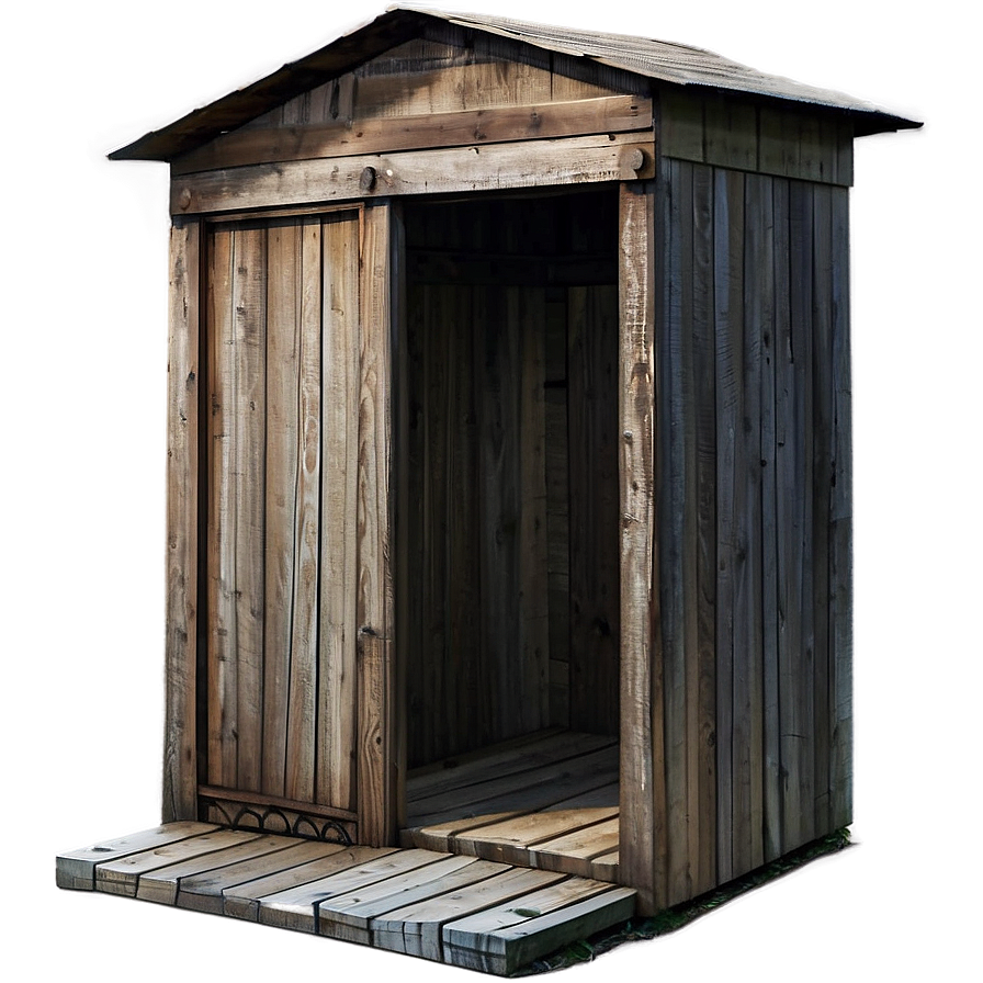 Historical Outhouse Replica Png 95 PNG image