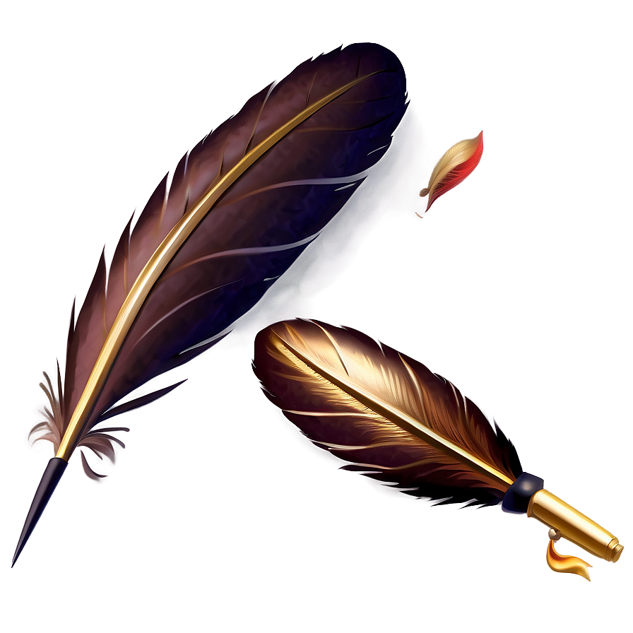 Historical Quill Pen Png 06122024 PNG image