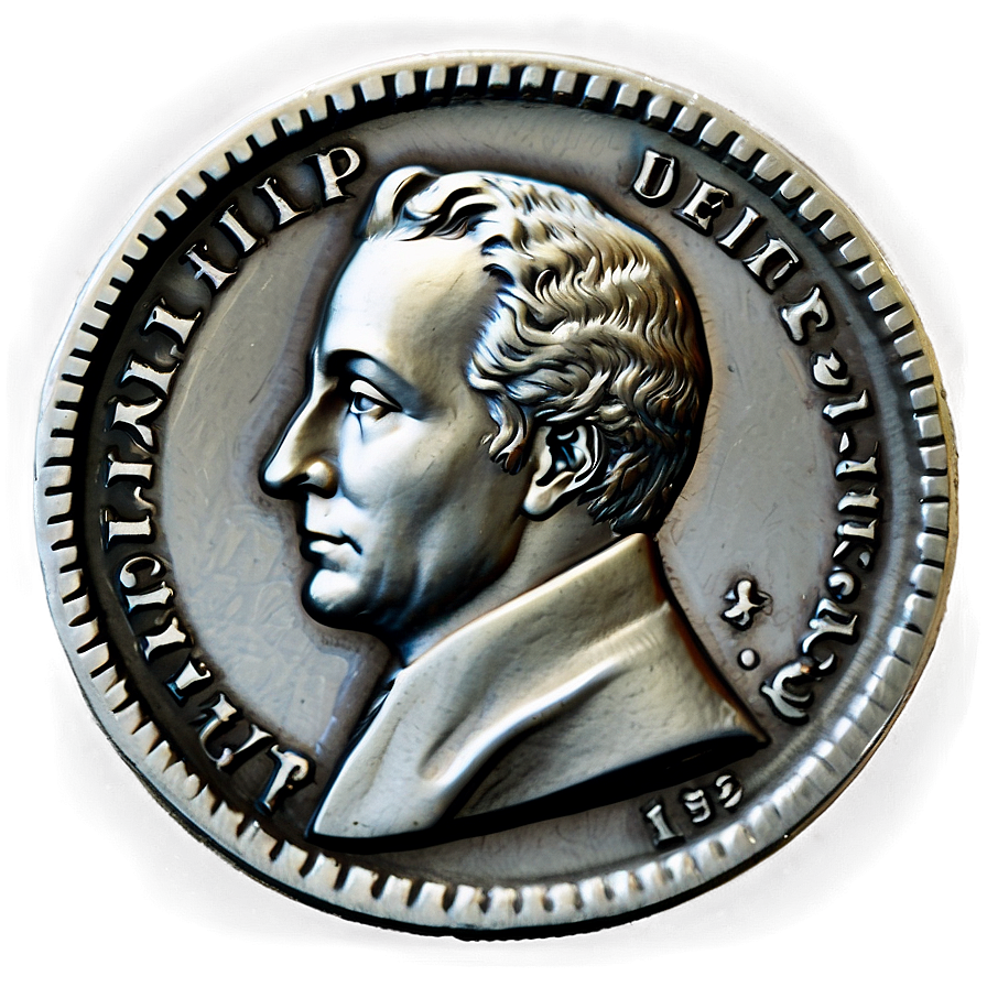 Historical Silver Coin Png Utr81 PNG image