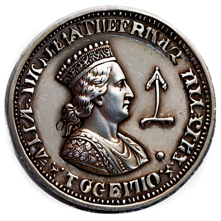 Historical Silver Coin Png Xqx PNG image