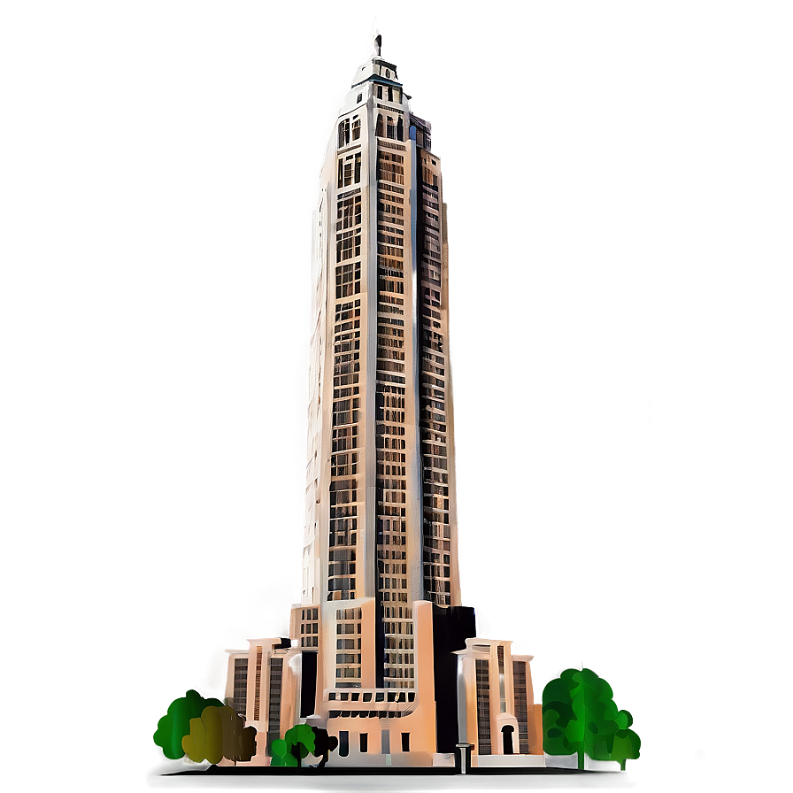 Historical Skyscraper Architecture Png Utg PNG image