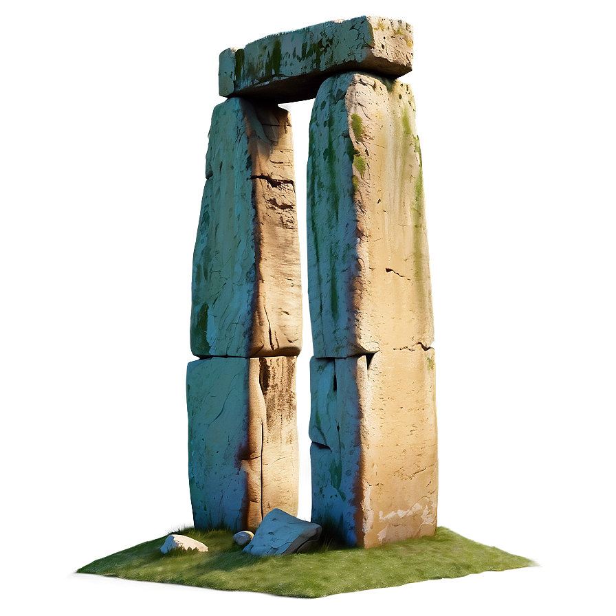 Historical Stonehenge Reconstruction Png 9 PNG image