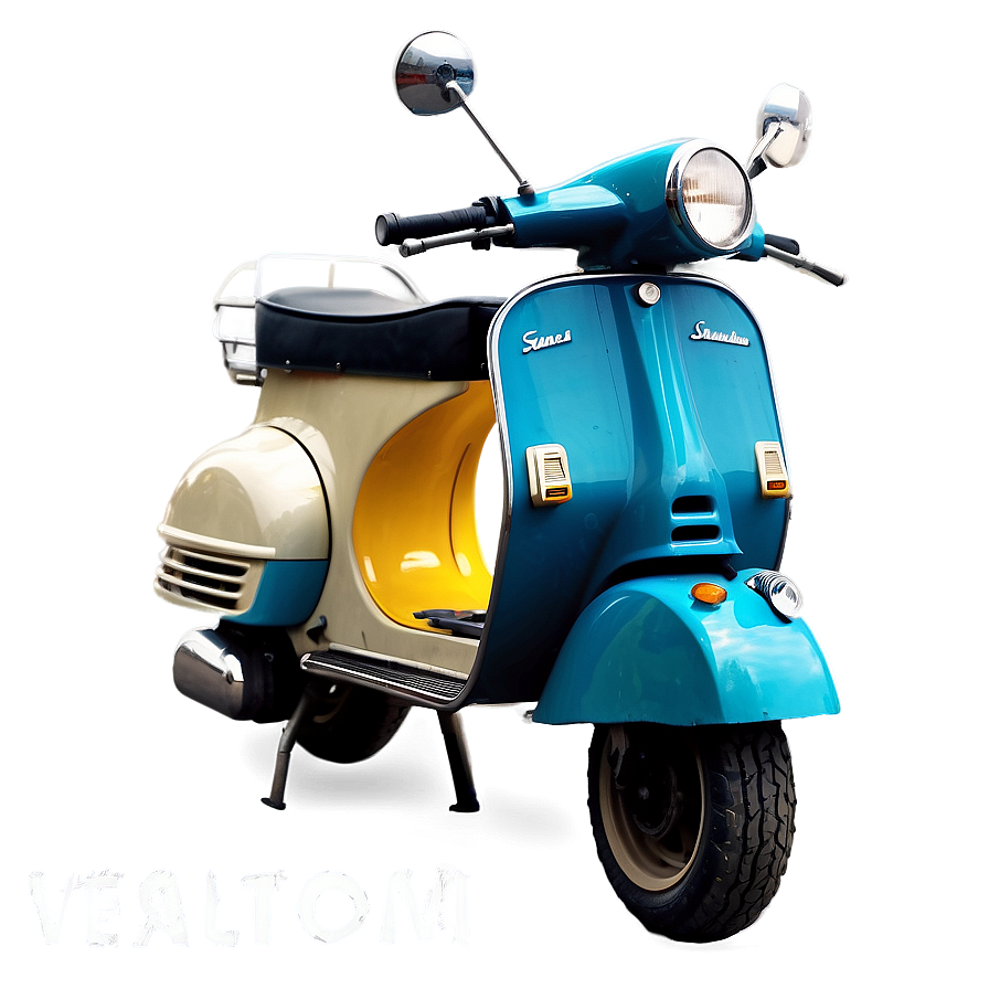 Historical Vespa Evolution Png Pgt34 PNG image