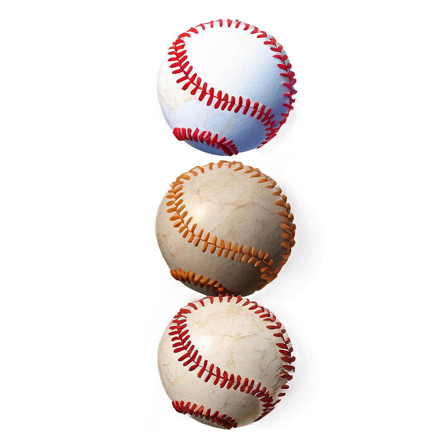 Historically Aged Baseball Png Tgn PNG image