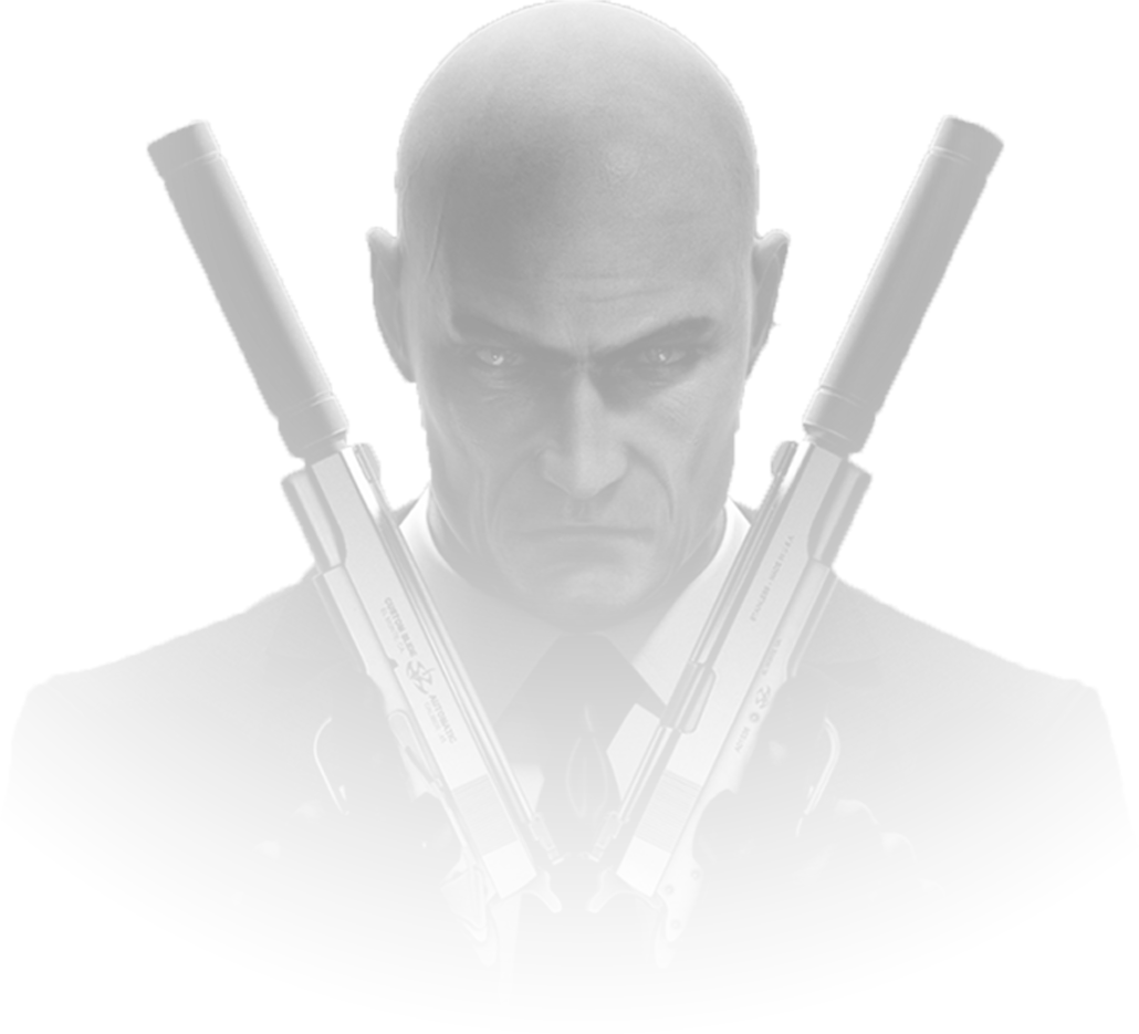 Hitman_ Agent_47_ Dual_ Silverballers PNG image