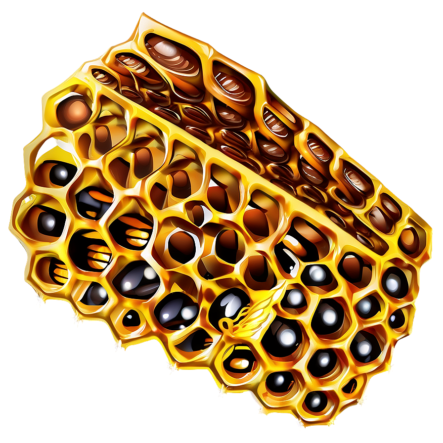 Hive With Honeycomb Png Hwk PNG image