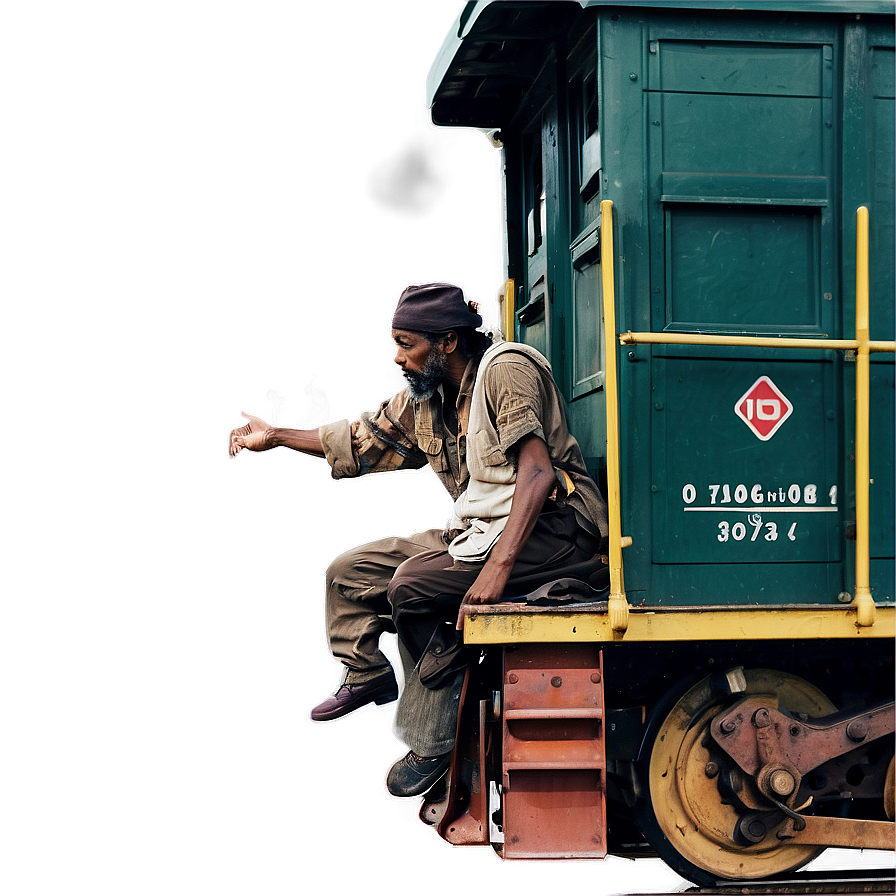 Hobo Train Hopping Png Wls PNG image