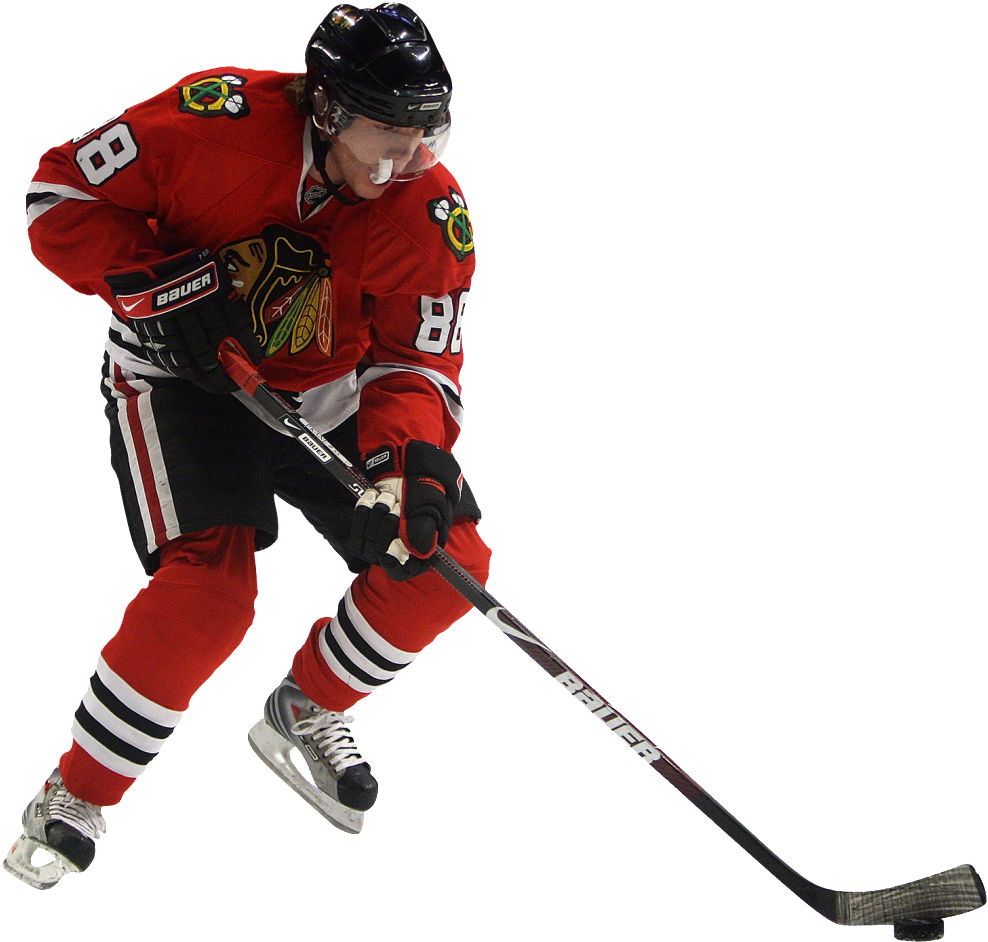 Hockey_ Player_ In_ Action.png PNG image