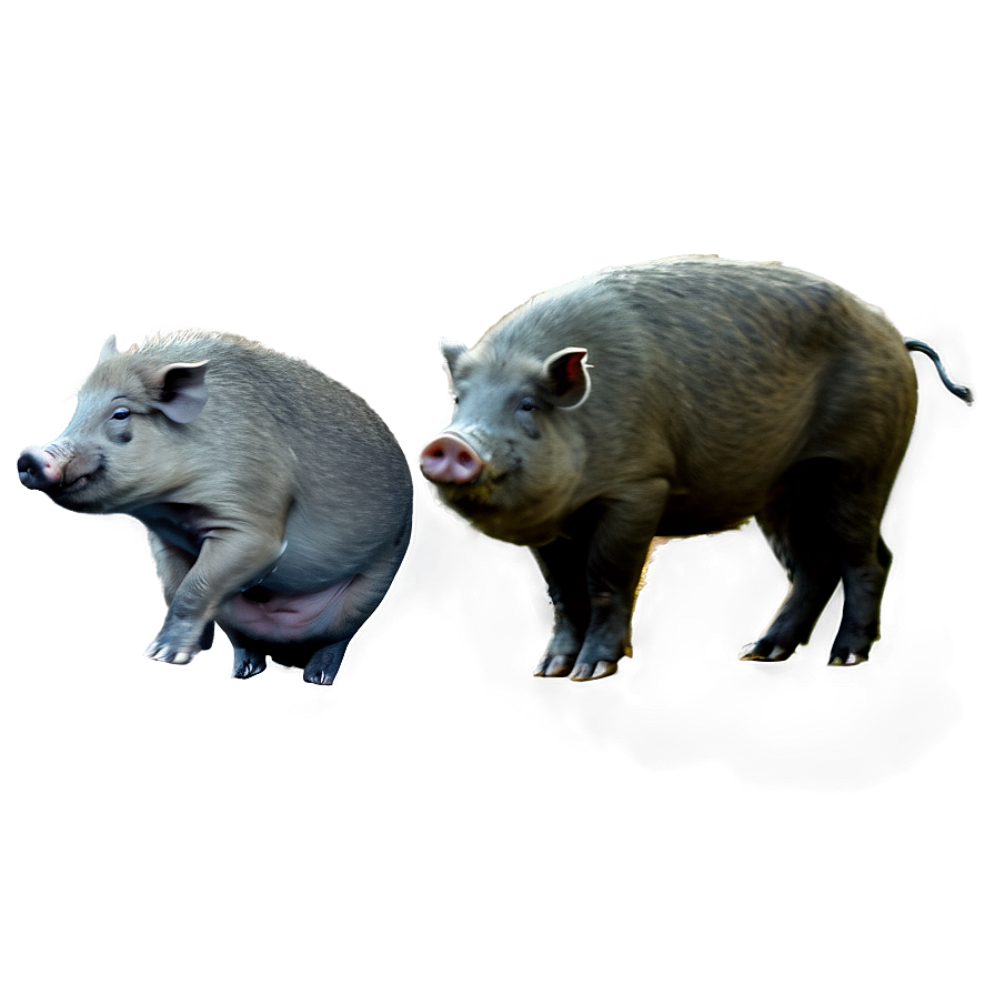 Hog At Dawn Png 06252024 PNG image