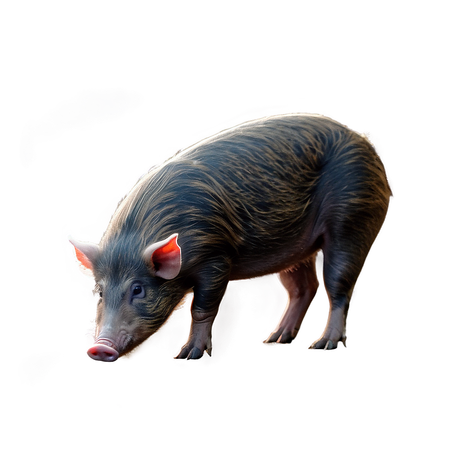 Hog In Forest Png 06252024 PNG image