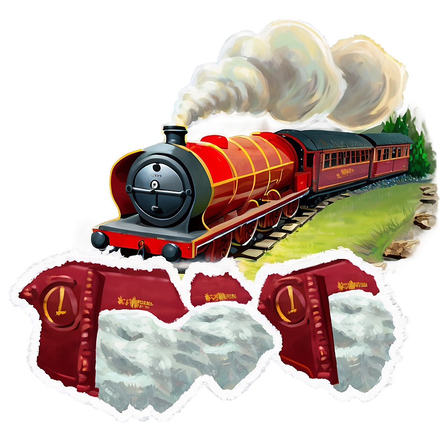 Hogwarts Express Journey Png 06292024 PNG image