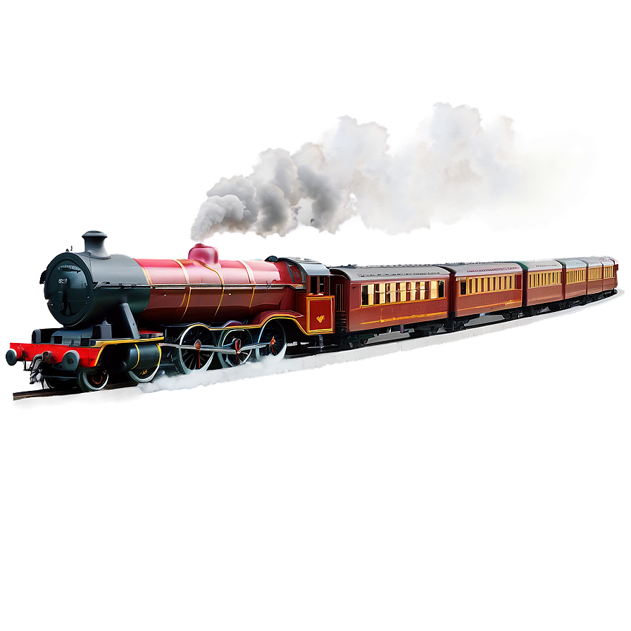 Hogwarts Express Steam Train Png 06292024 PNG image