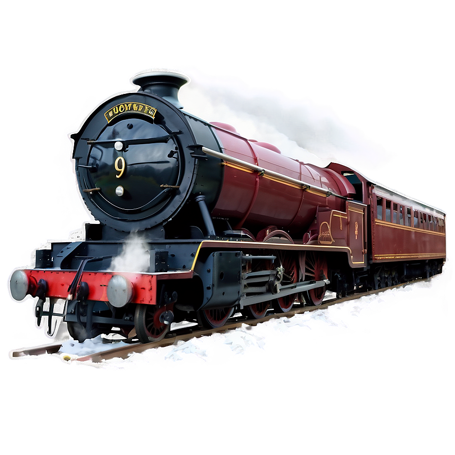 Hogwarts Express Winter Journey Png Syi32 PNG image