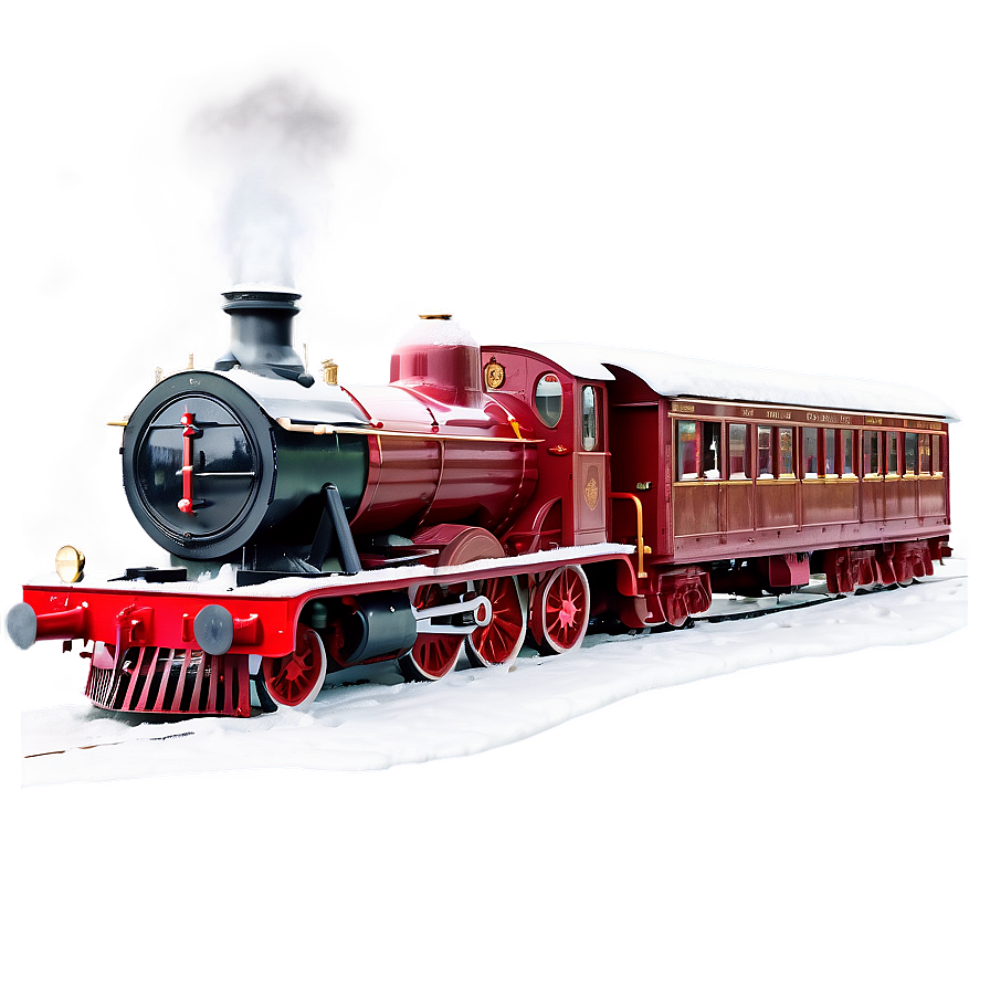 Hogwarts Express Winter Png Hsr40 PNG image