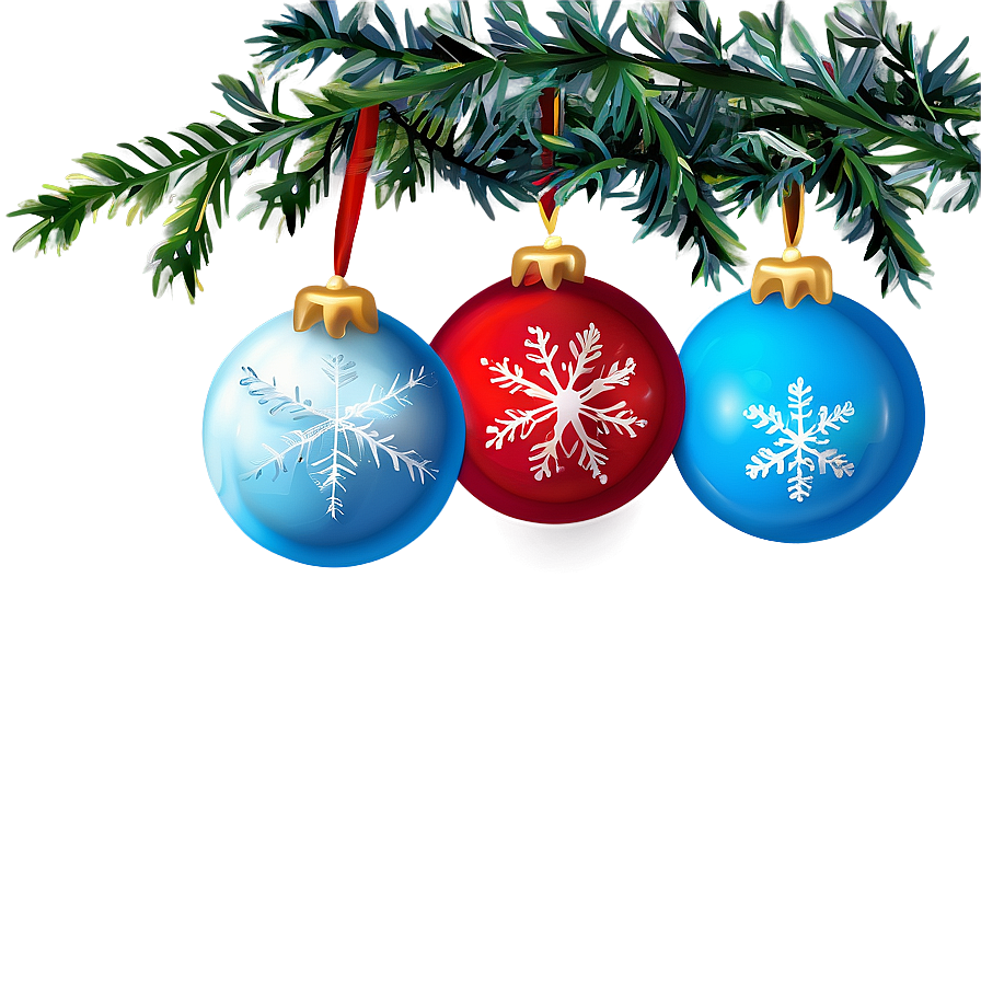 Holiday Baubles Png 70 PNG image