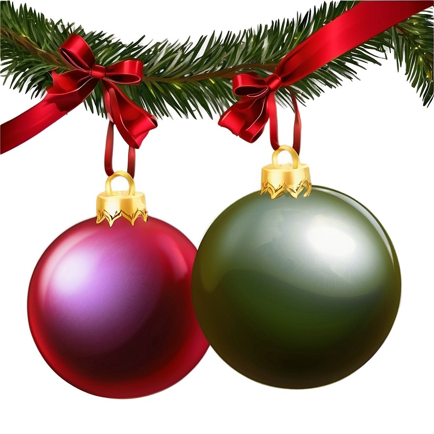 Holiday Baubles Png 96 PNG image