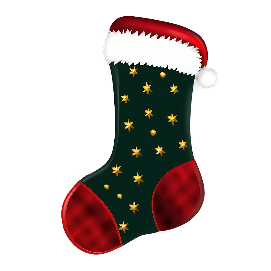 Holiday Christmas Stocking Png Efl PNG image