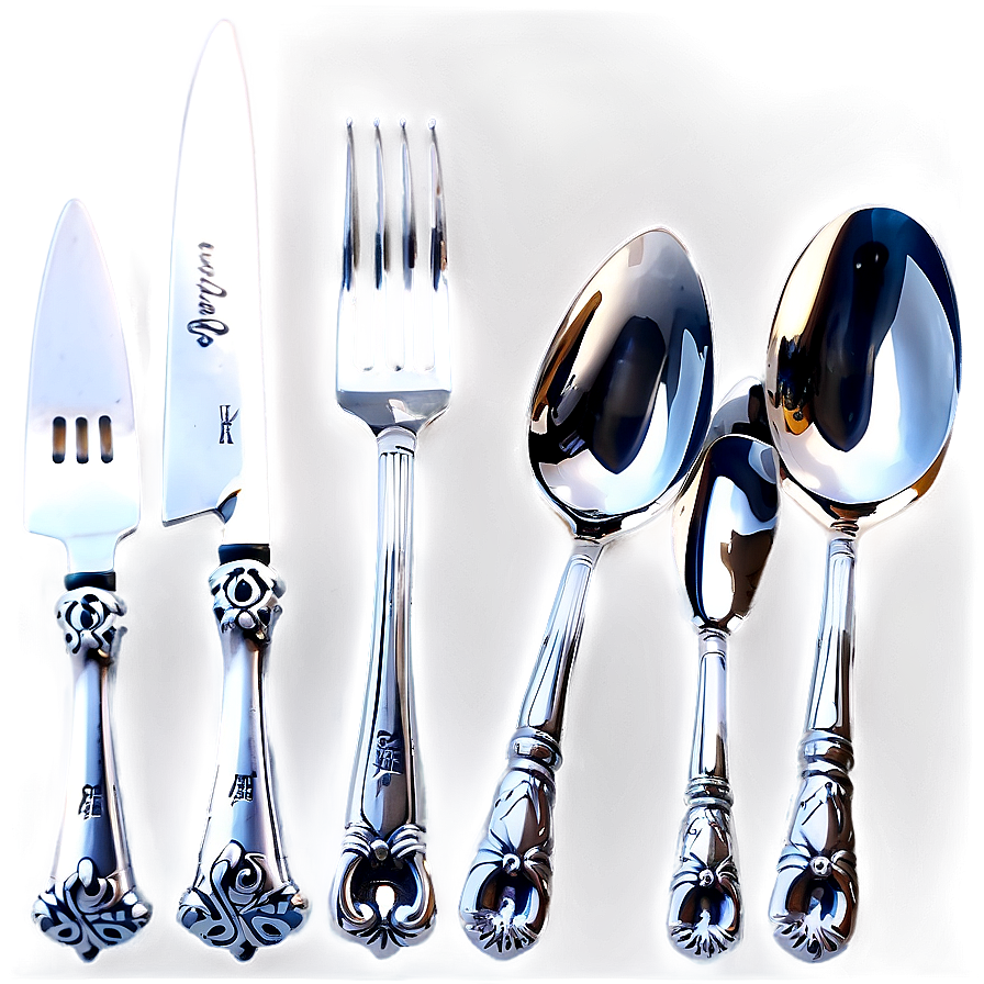 Holiday Dinner Utensils Png Gyp3 PNG image