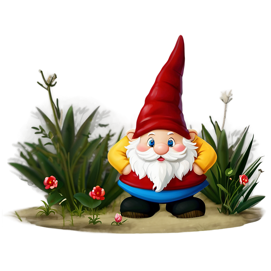 Holiday Garden Gnome Png 06132024 PNG image