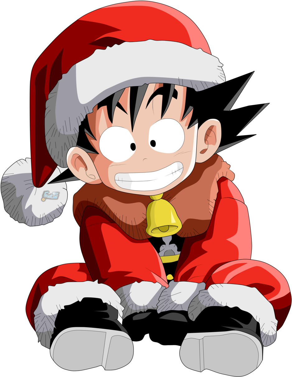 Holiday Gokuin Santa Costume PNG image